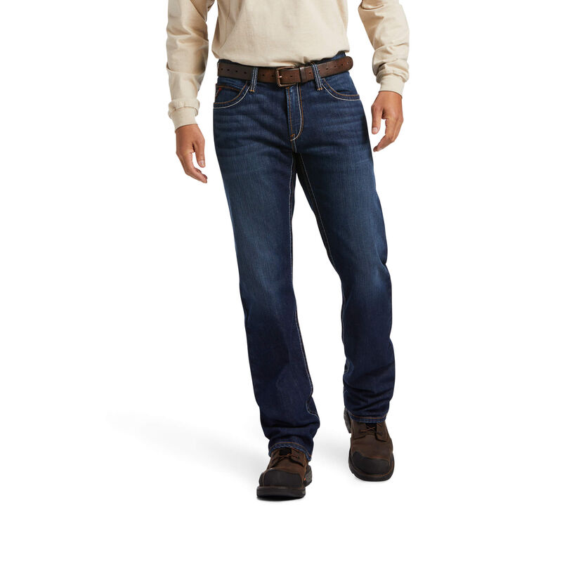 Ariat Jeans Herren - Fr M4 Relaxed Durastretch Stillwell Boot Cut DunkelBlau ( OGFCU-8071 )